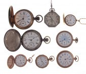 ESTATE GROUP OF POCKET WATCHES