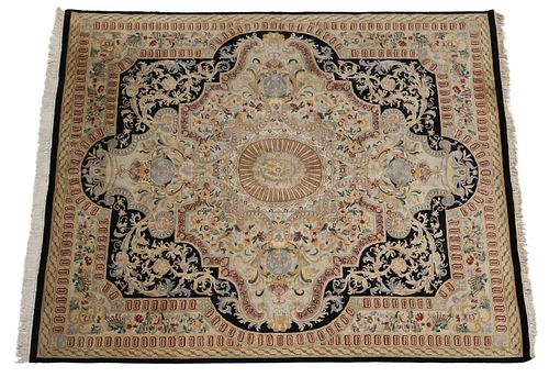 ESTATE HAND-TIED RUG,