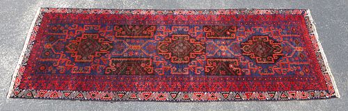 ESTATE HAND-TIED RUNNER RUG,