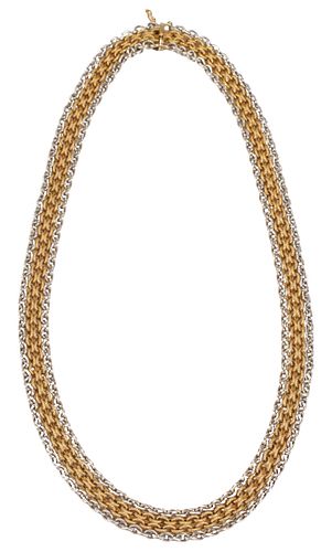 ESTATE ITALIAN 18KT BICOLORED