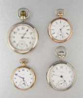ESTATE LOT OF 4 POCKET WATCHES