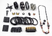 ESTATE LOT OF BLACK BAKELITE A