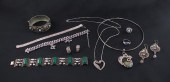 ESTATE LOT OF STERLING JEWELRY