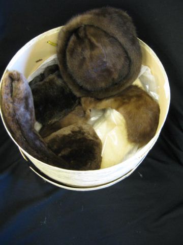 Estate Mink Hat & Collarsand a