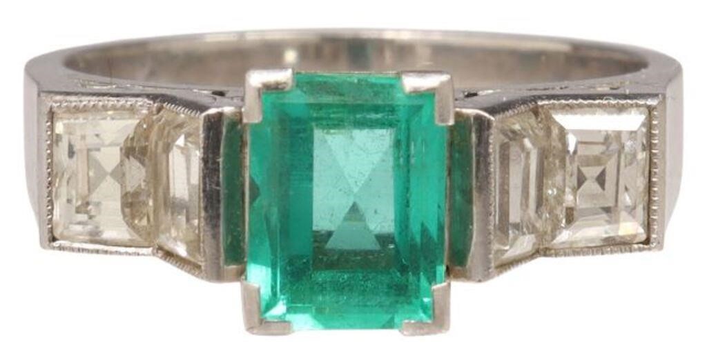 ESTATE PLATINUM EMERALD &