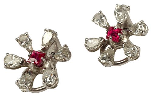 ESTATE PLATINUM RUBY &AMP; 1.46CTTW