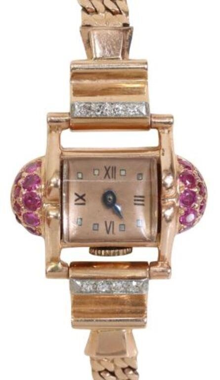 ESTATE RETRO 14KT ROSE GOLD,
