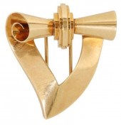 ESTATE RETRO 14KT YELLOW GOLD