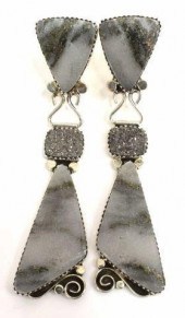 ESTATE SIGNED 925 PYRITE QUART