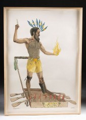 ESTERIO SEGURA MIXED MEDIA - "