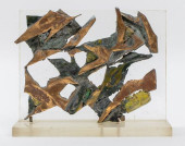 ESTHER FUHRMAN ABSTRACT BRONZE