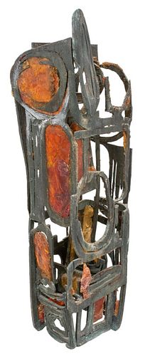 ESTHER FUHRMAN ABSTRACT BRONZE