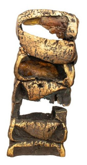 ESTHER FUHRMAN ABSTRACT GILT B