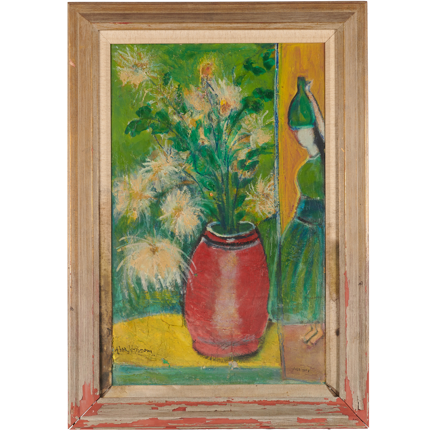 ESTHER HASHARONI, OIL ON CANVAS
