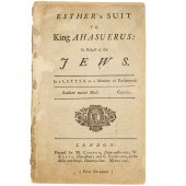 ESTHER'S SUIT TO KING AHASUERU