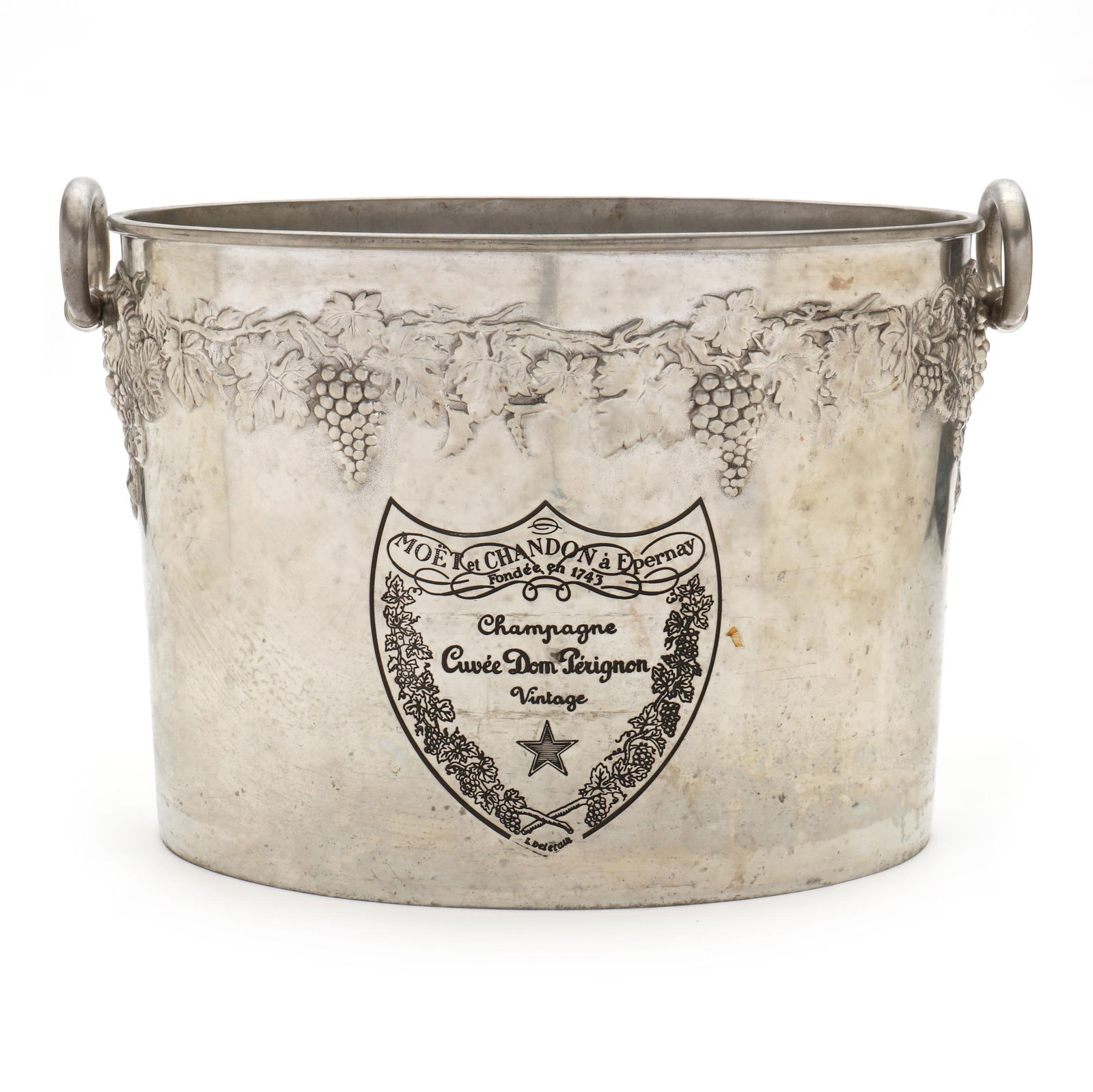 ETAIN, DOM PERIGNON SILVER-PLATED