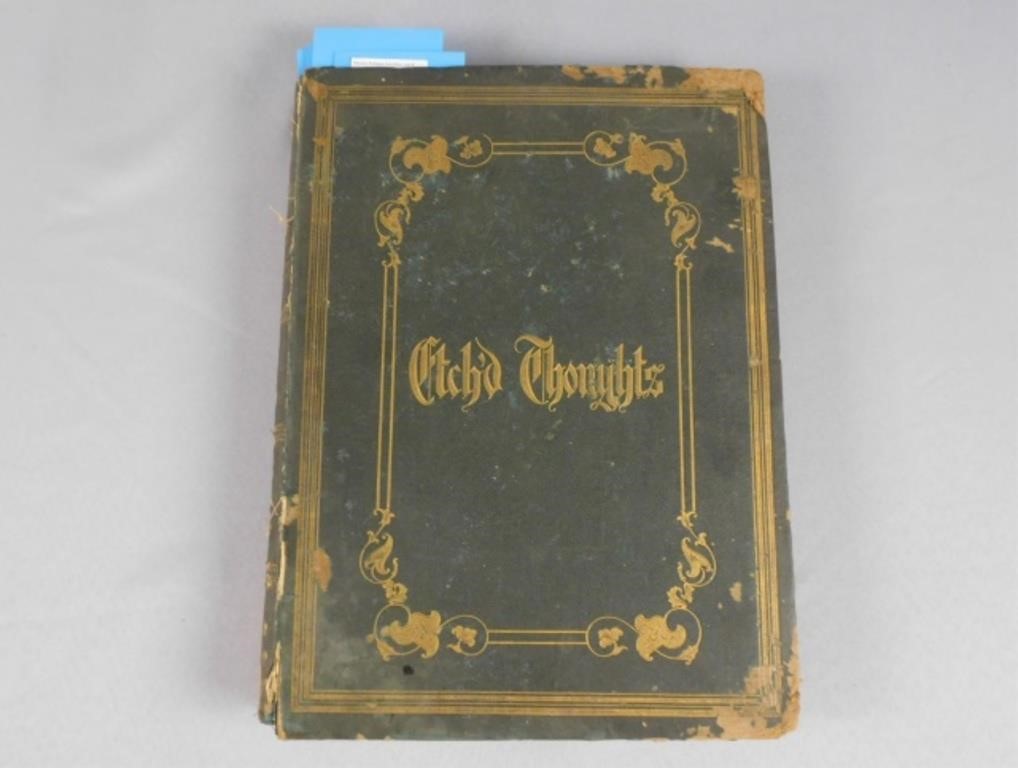 "ETCHD THOUGHTS, BOUND VOLUME OF 59