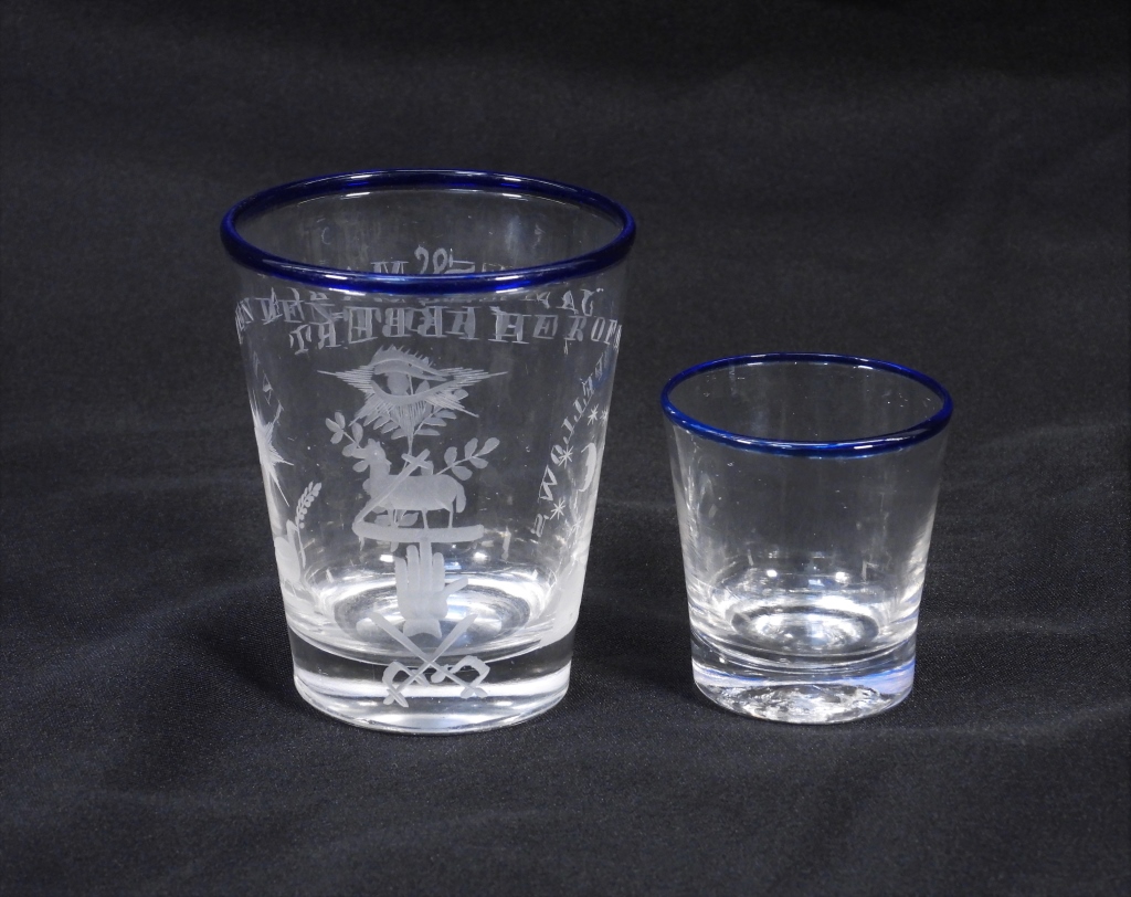ETCHED ODD FELLOWS FRATERNITY