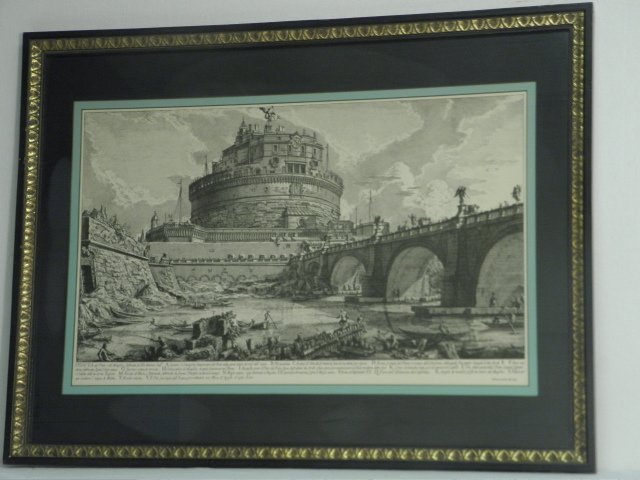 Etching after Italian artist