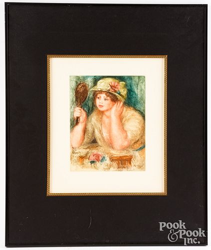 ETCHING AFTER PIERRE-AUGUSTE RENOIR