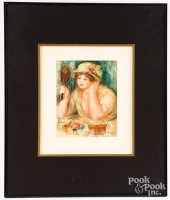 ETCHING AFTER PIERRE-AUGUSTE R