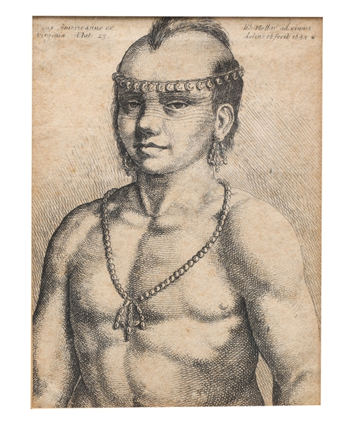 Etching by Wenceslaus Hollar