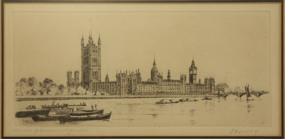 ETCHING - Depicting the Houses of