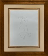 ETCHING “FEMME VUE DE DOS” AFT