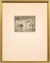 Etching, Frederick Childe Hass