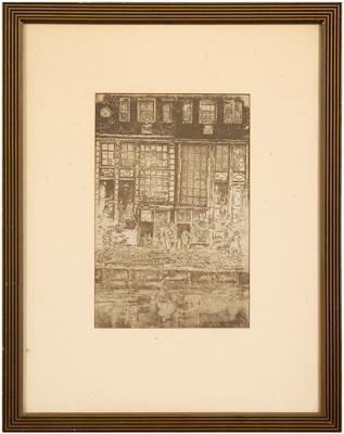 Etching, James A. M. Whistler