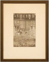 Etching, James A. M. Whistler