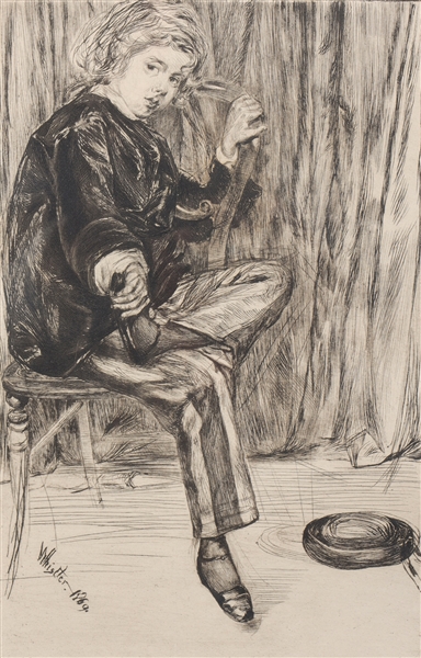 Etching James Abbott McNeill