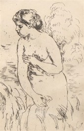Etching Pierre-Auguste Renoir