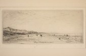 ETCHING - 'Place d'Houlgate (A