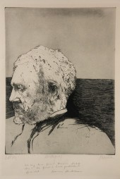 ETCHING-PORTRAIT OF THOMAS EAK