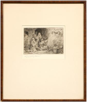Etching, Rembrandt van Rijn (Dutch,