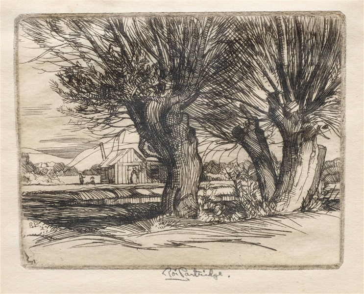 Etching Roi Partridge (American,