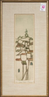 ETCHING, RUTH KERKOVIUS Ruth K
