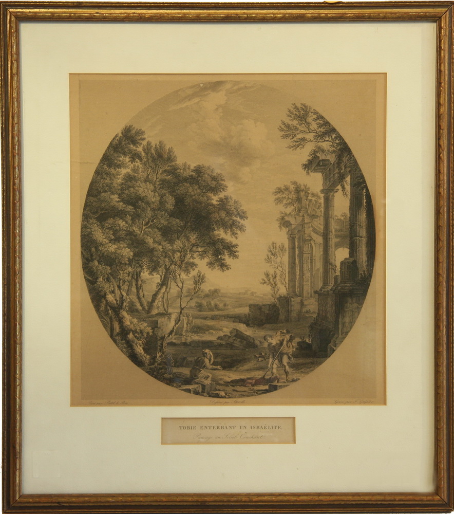 ETCHING - Titled ''Tobie