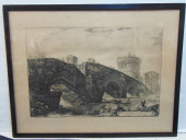 ETCHING, VEDUTA DEL PONTE LUGA