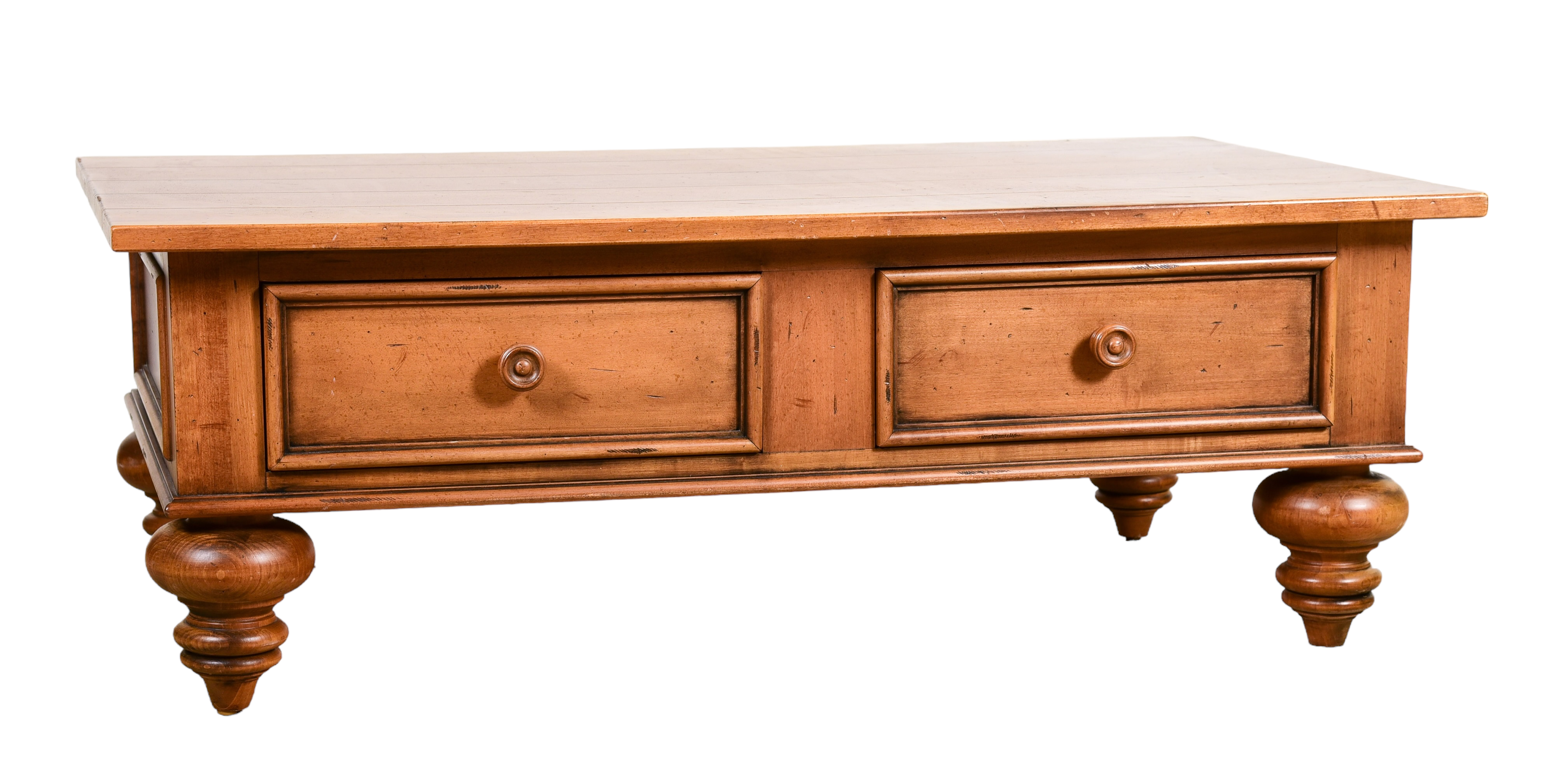 Ethan Allen cherry coffee table,