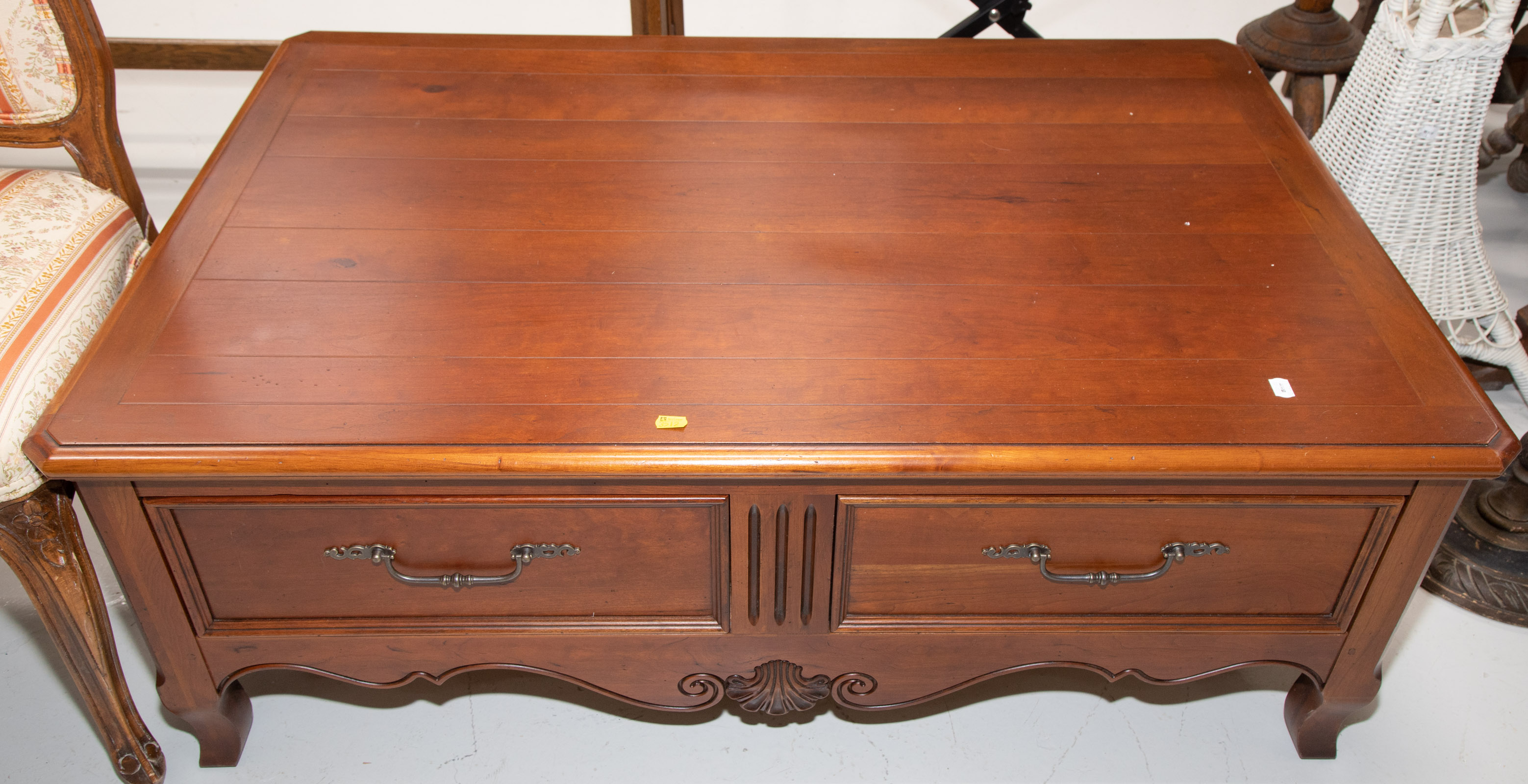 ETHAN ALLEN CHERRY FOUR-DRAWER