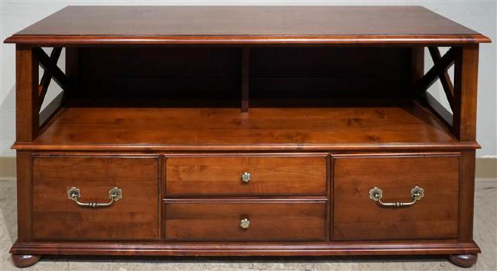 ETHAN ALLEN CHERRY SIDE CABINET, H: