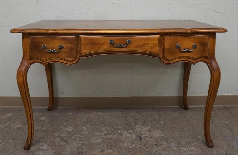 ETHAN ALLEN CHERRY TABLE DESK, H: