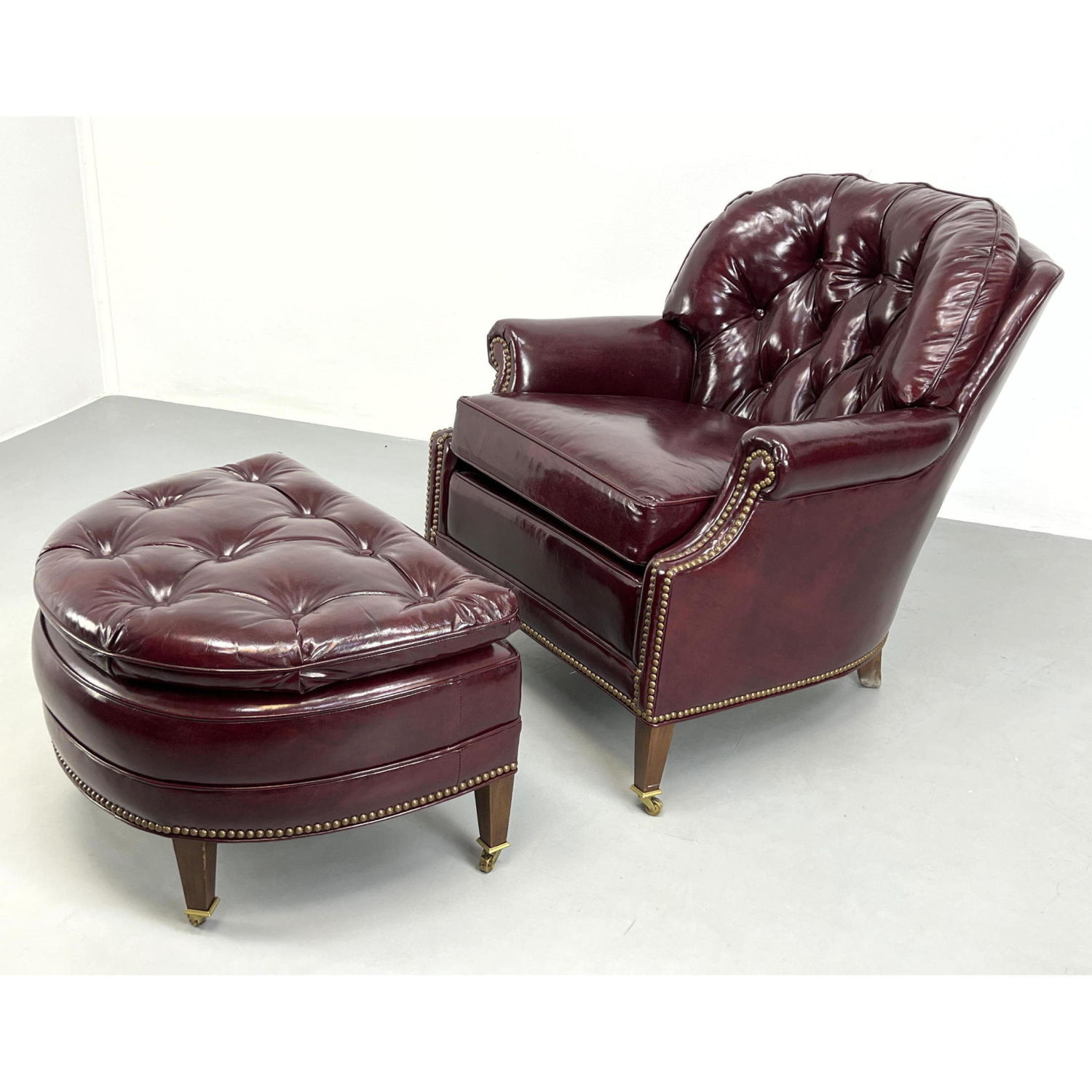 ETHAN ALLEN Chesterfield Style