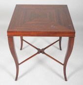 ETHAN ALLEN DECO STYLE MAHOGAN