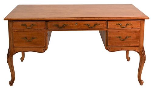 ETHAN ALLEN DESK, HAVING