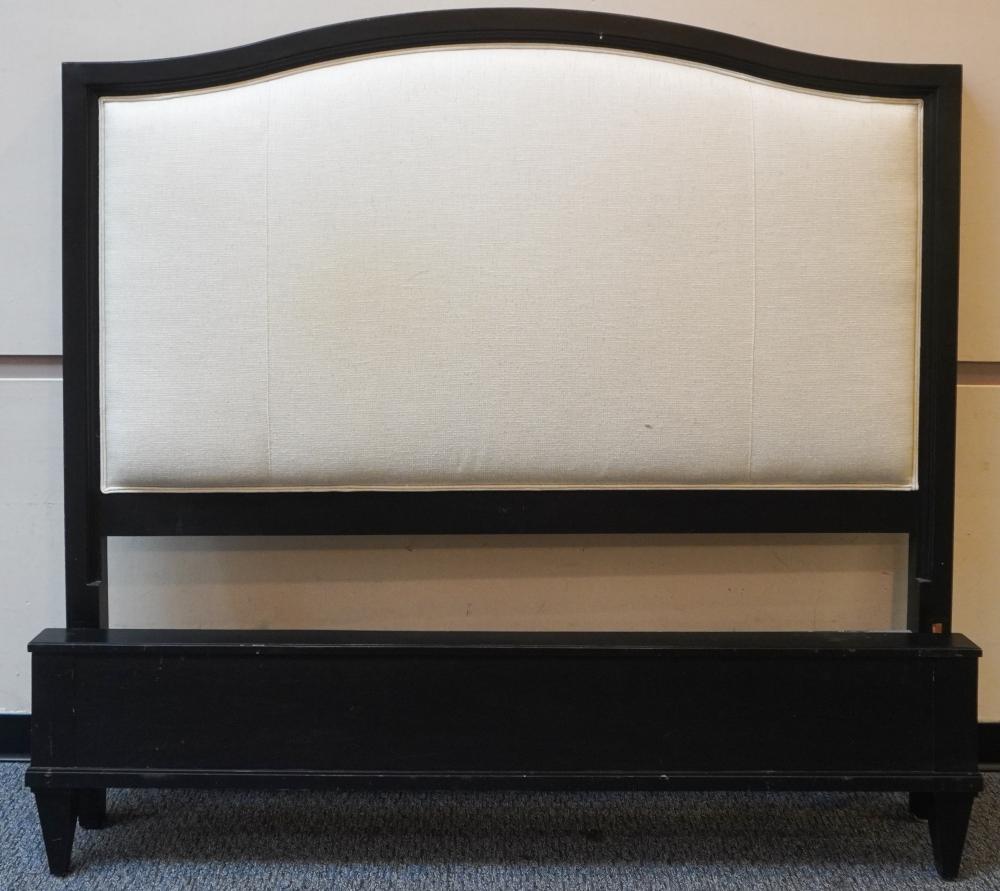 ETHAN ALLEN EBONIZED WOOD AND