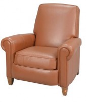 ETHAN ALLEN LEATHER RECLINING