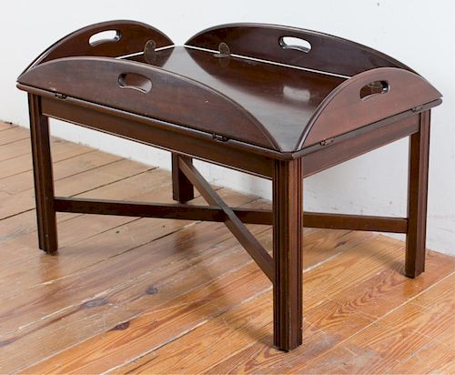 ETHAN ALLEN MAHOGANY BUTLER